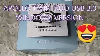Apollo Twin Duo USB 3.0 Windows версия РАСПАКОВКА Первые впечатления от Курта Томпсона