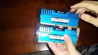 Corsair Vengeance Blue 8GB DDR3 1600MHZ New 2014