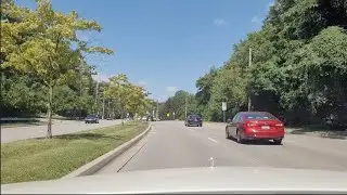 🚗 Scenic Drive from Parkville, Maryland to UM St. Joseph Medical Center 🇺🇸 | Relaxing City Tour