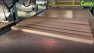 Castaly - Automatic honeycomb paper pasting machine