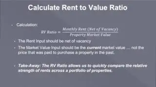 C50  M2.1   Rent to Value Ratio