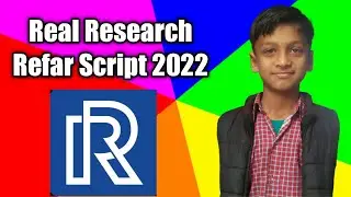 Real Research Refar Script - Real Research Refar bypass Earning App - Real Research Refar Script