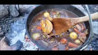 Prospecting and an outdoor meal @mandtgreatadventures