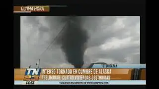 Tornado estremece la Cumbre de Alaska en Totonicap&aacute;n