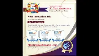 Student Reviews about HR Courses - Our Proud Students - Reviews about Next Innovation Asia