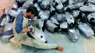 Amazing Manufacturing process of Motorcycle Fuel tank With Great technique and skills