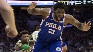 Smart Ejected! 76ers Finally Beat Celtics! Embiid 37 Pts! 2018-19 NBA Season