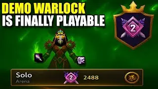 DEMO IS SO BACK | 2500CR DEMO WARLOCK VS 3 MELEES | 1ST WEEK OF TWW SEASON 3