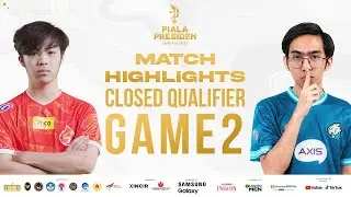 (MLBB MEN) MATCH HIGHLIGHT - AURA FIRE VS. EVOS LEGENDS -  GAME 2 - CLOSED QUALIFIER