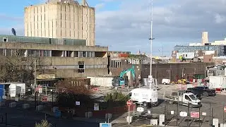Blackpool. As Crews Move In To Start Demolition Redevelopment + Bonny Street Market Now