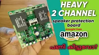 Generic Heavy Duty 2 Channel Speaker protection board with 30A Relay | Electronic items from Amazon