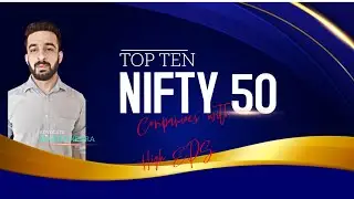 Top 10 Nifty Companies With Highest Earnings per Share | Share Market India | NSE | EPS | NIFTY 50 |