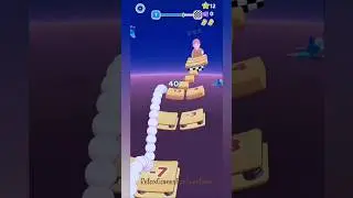 Count and Bounce - Level 7 gameplay arcade bounce ball running obstacle number simulation game