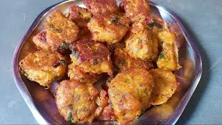এভাবে মুলোর বড়া বানালে স্বাদ হবে দুর্দান্ত! কুচো চিংড়ি দিয়ে মুলোর পকোড়া | Radish Shrimp Fritters.