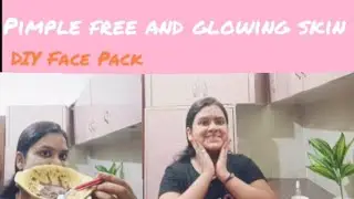 DIY Neem & Rose Face Pack 🌿 | Pimple Free & Glowing Skin Naturally 