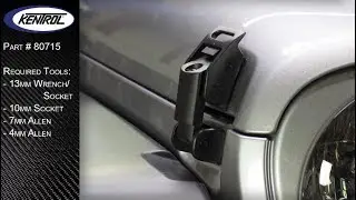 Руководство по установке комплекта механической защелки капота Kentrol JL | 80715