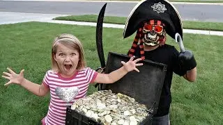 CURSED PIRATE TREASURE!! | TREASURE HUNT!