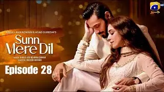 Sunn Mere Dil | Episode 28 | Wahaj Ali | Maya Ali | Usama Khan | Hira Mani Saba Hameed |