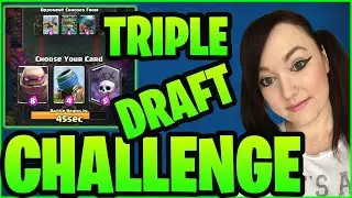 *NEW* TRIPLE DRAFT CHALLENGE / SPECIAL 11 wins EVENT 💚 CLASH ROYALE
