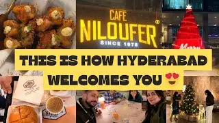 Day 0 in Hyderabad 🇮🇳 | HITEC City Night Vibes 🌃 + Niloufer Cafe Chai ☕ | Hyderabad Travel Vlog