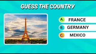 Guess The 50 Country name By Their Famous Places | Famous Places Quiz