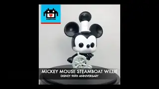 Mickey Mouse Steamboat Willie | Disney 90th Aniversario | Funko Pop!