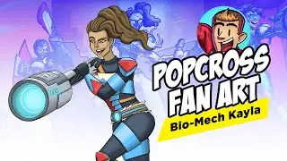 Fan Art Friday | POPCROSS Studios! | #5 Bio-Mech Kayla