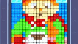 Pixel Flow Level 466. Walkthrough Gameplay  