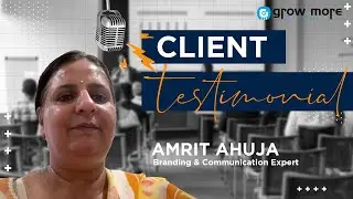 Major transformation in her personal and professional life I Grow More Avenues