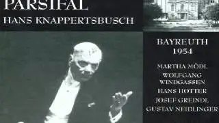 Hans Hotter : Amfortas : Erbarmen (Knappertsbusch 1954 - Parsifal - Wagner)