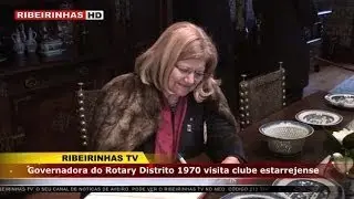 Governadora do Rotary Distrito 1970 visita clube estarrejense