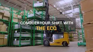 Meet The Electric Cushion Forklift Truck ECQ Series - Cat® Lift Trucks
