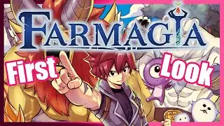 Farm Sim Meets JRPG? | Farmagia | First Look