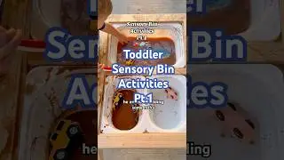 Toddler Sensory Bin Ideas #momlife #toddlers #toddleractivities #sensorybin
