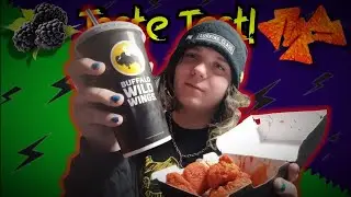 Mtn Dew Legend Taste Test! | Buffalo Wild Wings Exclusive | (Bonus Doritos Flamin' Hot Wing Sauce)