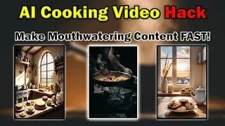 🔥Master AI Cooking Videos to Create Mouthwatering Content! 🚀