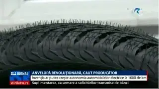 Un tânăr braşovean a inventat o anvelopă care produce energie electrică