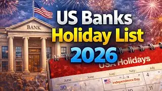 US Bank Holiday list 2026