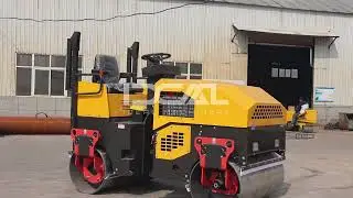 🚜✨ See the power of the **VR1200 road roller** in action!