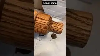Woodworking - Beautiful DIY Edison Lamp
