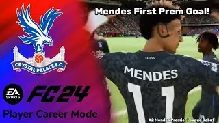 Thierry Mendes First Premier League Goal!! || EAFC 24 Player Career Mode Episode #2