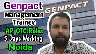 Genpact Hiring Management Trainee 💯 | Genpact Hiring For AP And OTC In Noida | Neeraj Bhatia Vlogs