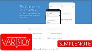Simplenote - bloco de notas multiplataforma