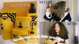 Reviewing Curly Hair Products Episode:1 PATTERN