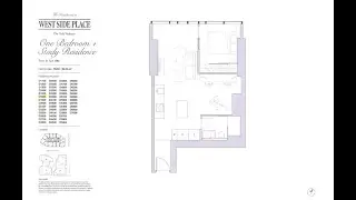 Virtual Tour-1806D/628 Lonsdale St, Melbourne VIC (Brand New 1Bed+Study + 1 Bath West Side Place)