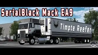 ATS | Mack Cruiseliner by Cory Watson | Timpte Reefer | SerialBlack Mack EA9 | NPI | PNG | Ultrawide