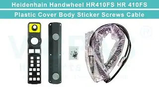 Handwheel HR410FS HR 410FS Heidenhain Front Case Back Cover Emergency Stop Button Label Cable Screw