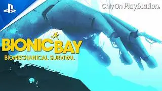 BIONIC BAY First 30 Minutes Gameplay | PS5 EXCLUSIVE Space Side Scrolling Game like INSIDE and LIMBO