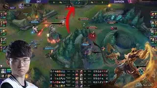 FAKER juega Azir y pasa esto! [Kespa cup 2018] [SKT T1 vs DAMWON]