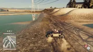 Watch dogs 2. E nudle cart stunts